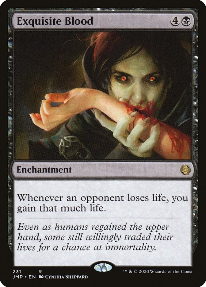 Exquisite Blood 231 card from Jumpstart