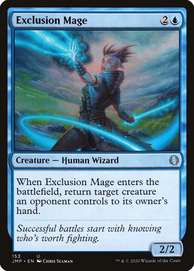 Exclusion Mage 153 card from Jumpstart