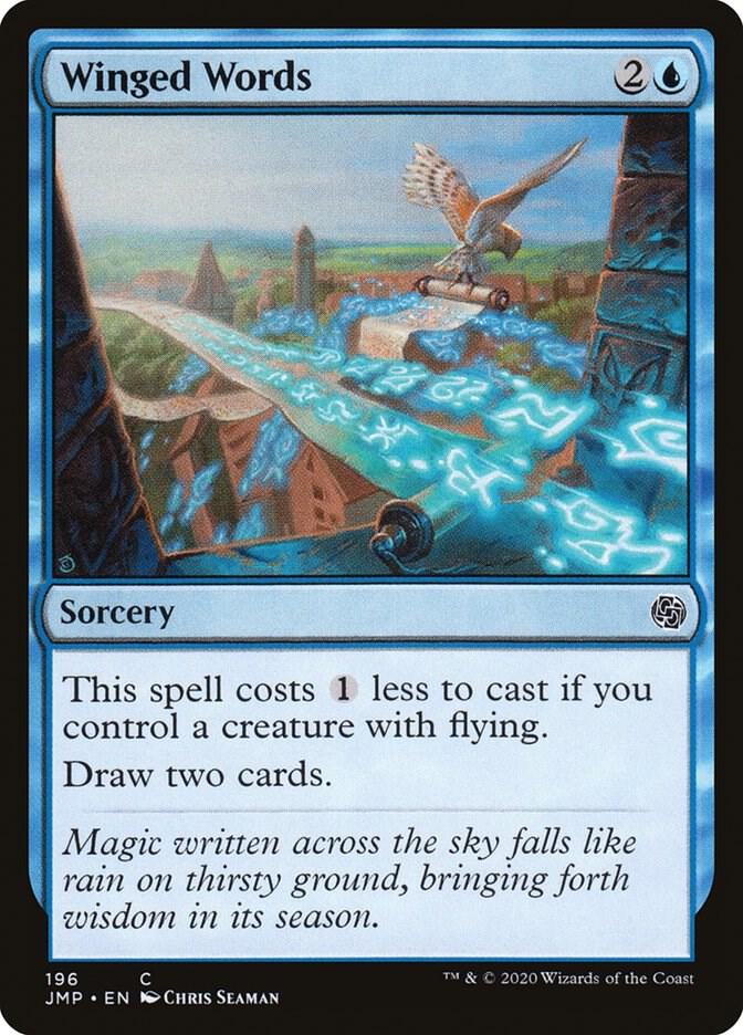 Winged Words 196 card from Jumpstart