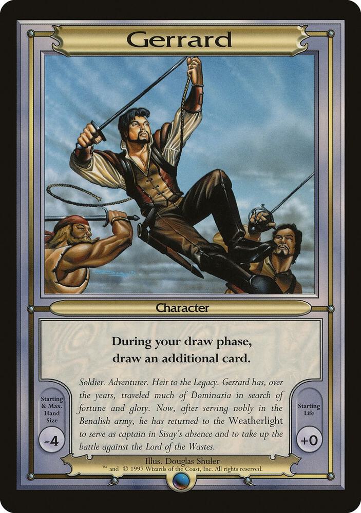 Gerrard (Oversize) card from Vanguard