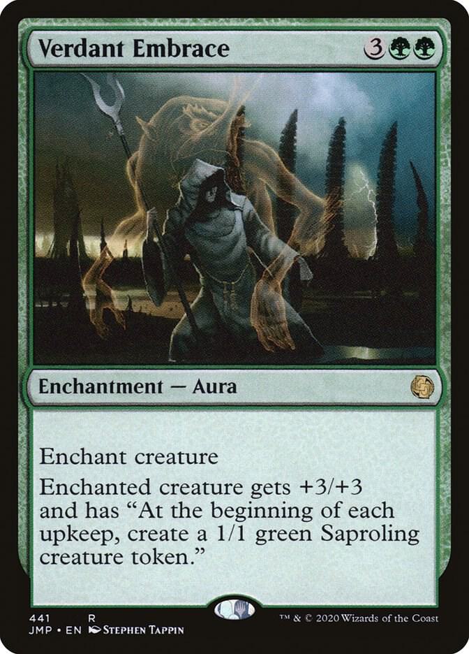 Verdant Embrace 441 card from Jumpstart