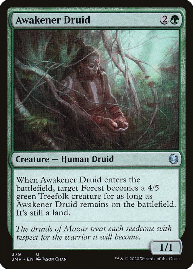 Awakener Druid 379 card from Jumpstart