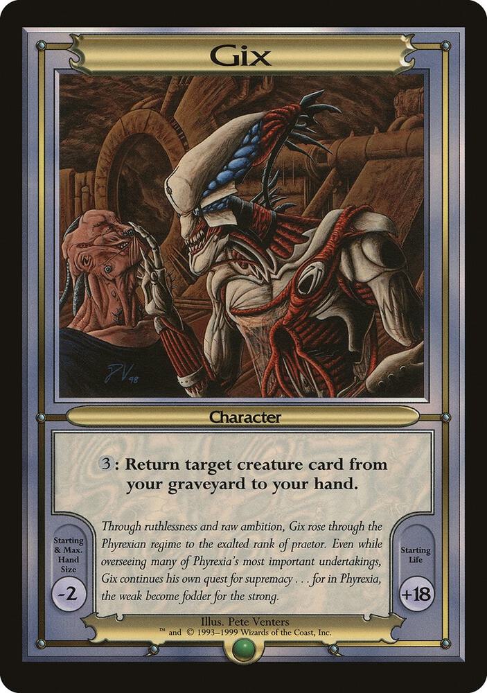 Gix (Oversize) card from Vanguard