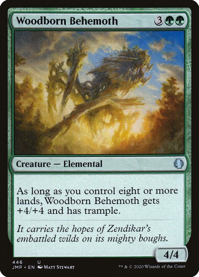Woodborn Behemoth 446 card from Jumpstart