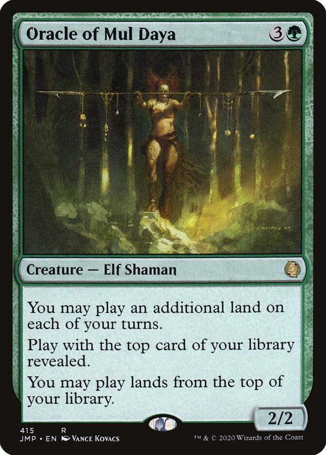 Oracle of Mul Daya 415 card from Jumpstart