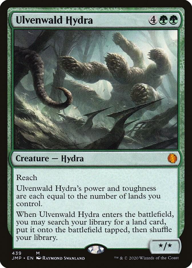 Ulvenwald Hydra 439 card from Jumpstart