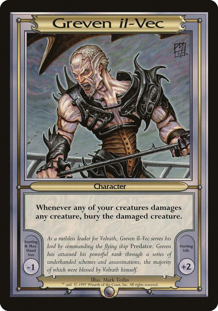 Greven il-Vec (Oversize) card from Vanguard