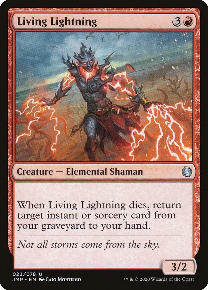 Living Lightning 23 card from Jumpstart