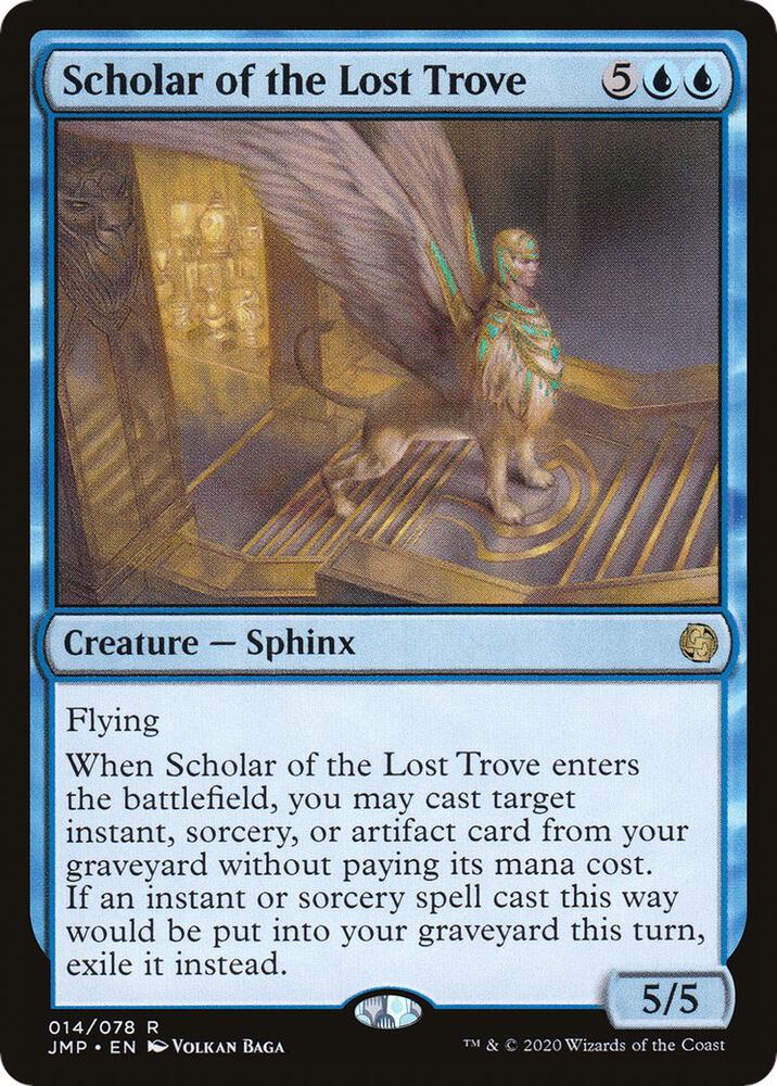 Scholar of the Lost Trove 14 card from Jumpstart