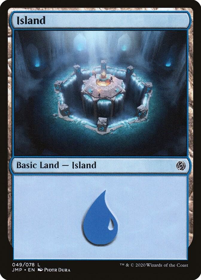Island 49 card from Jumpstart