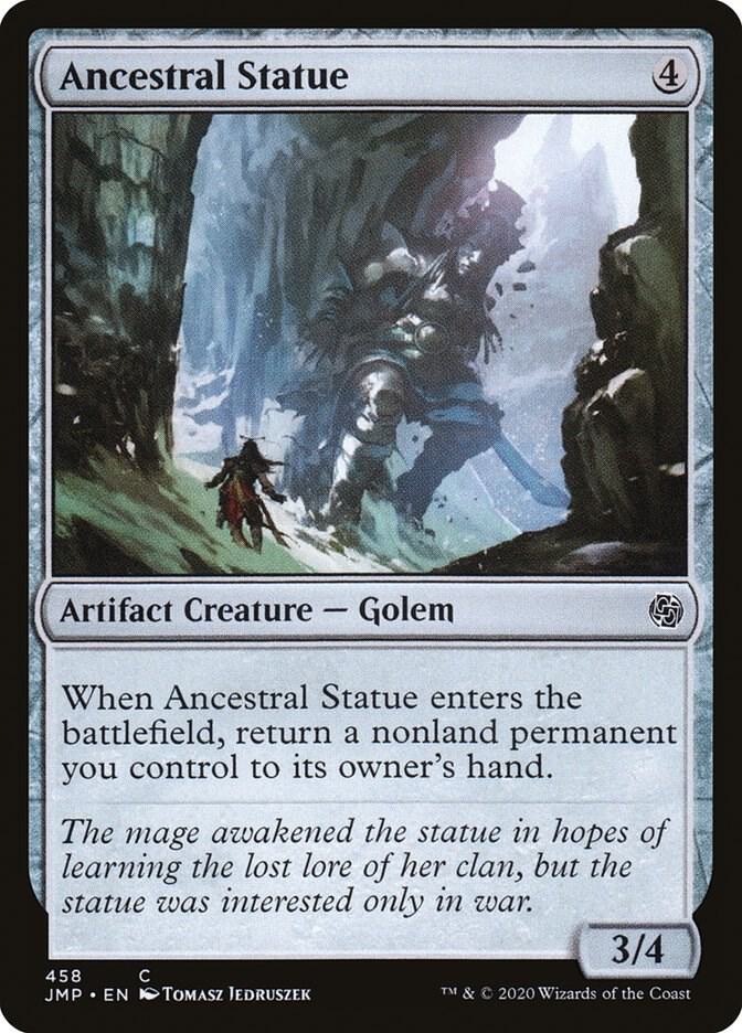 Ancestral Statue 458 card from Jumpstart