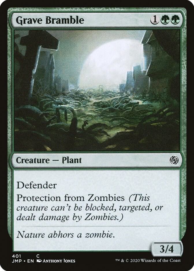 Grave Bramble 401 card from Jumpstart