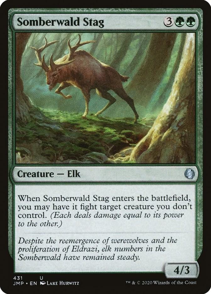 Somberwald Stag 431 card from Jumpstart