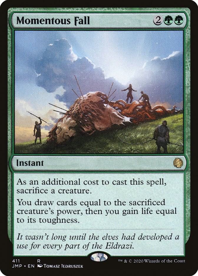 Momentous Fall 411 card from Jumpstart
