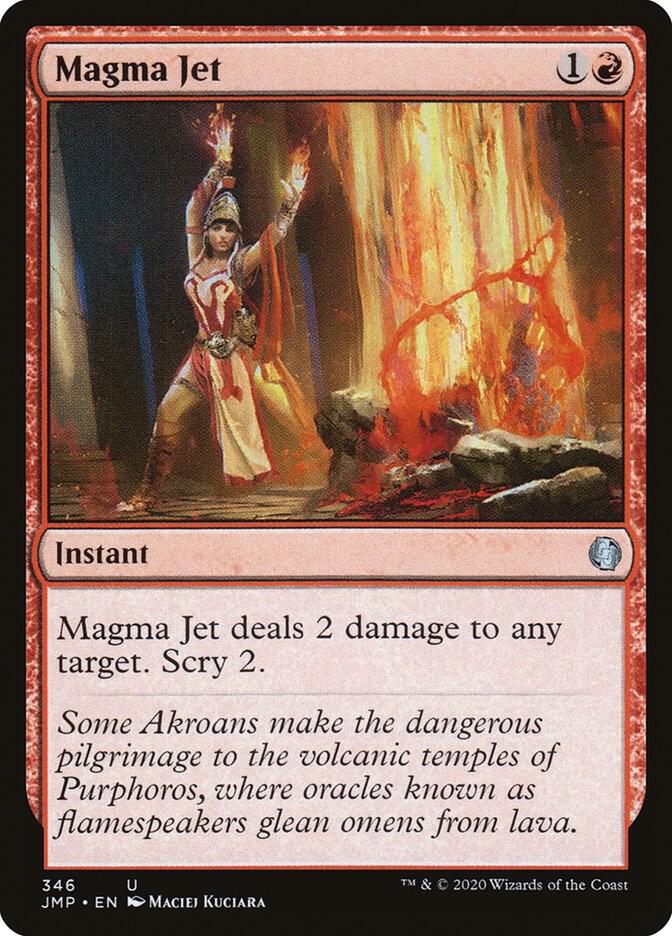 Magma Jet 346 card from Jumpstart
