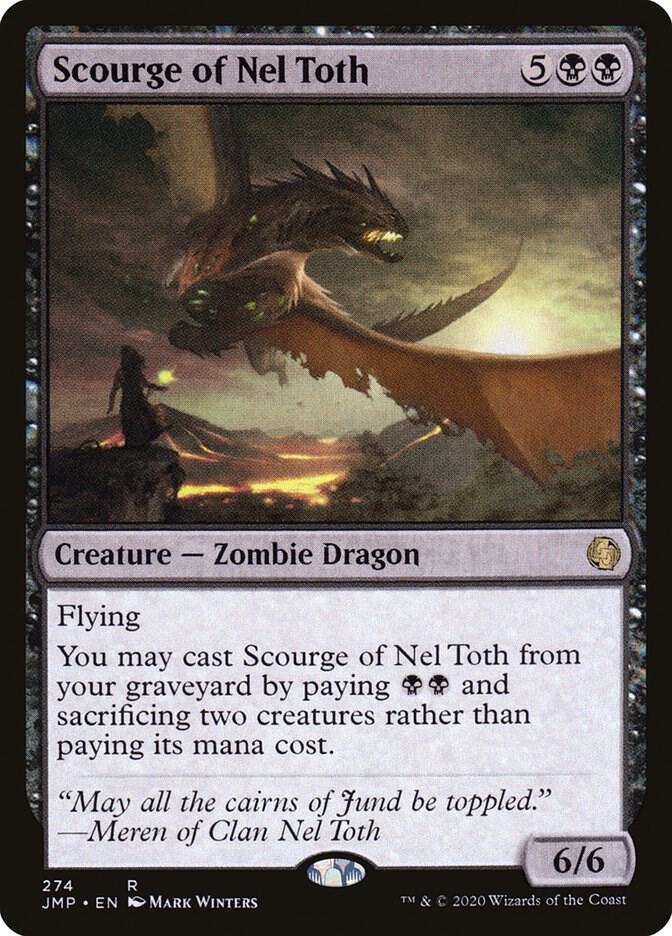 Scourge of Nel Toth 274 card from Jumpstart