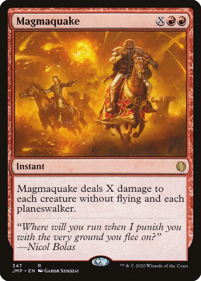 Magmaquake 347 card from Jumpstart