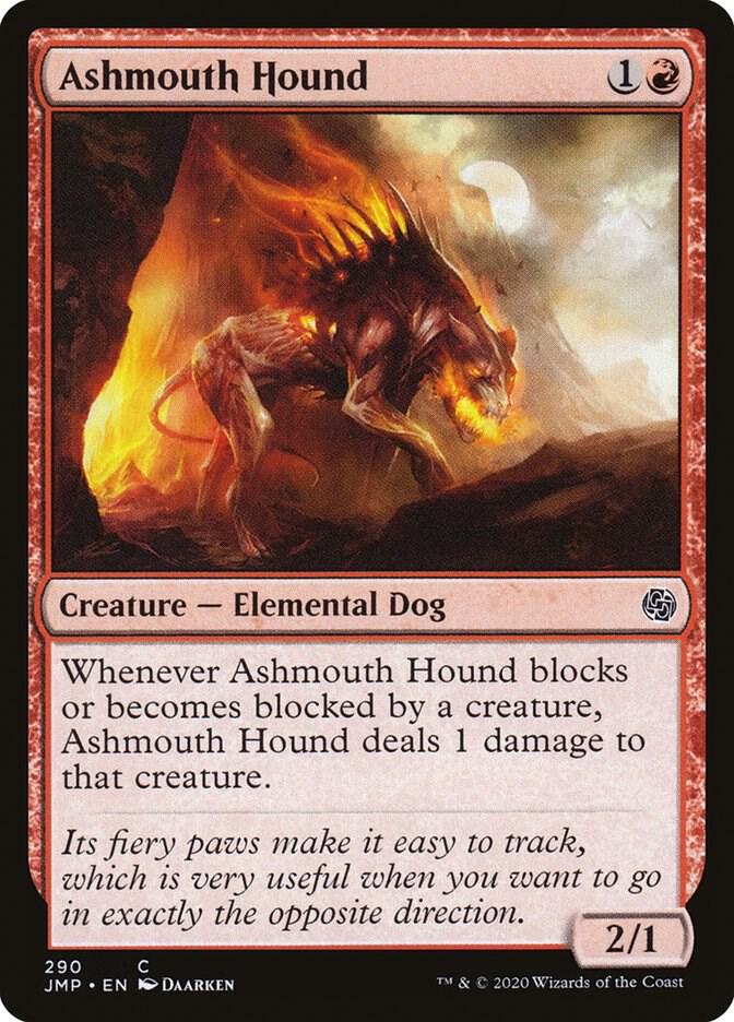 Ashmouth Hound 290 card from Jumpstart
