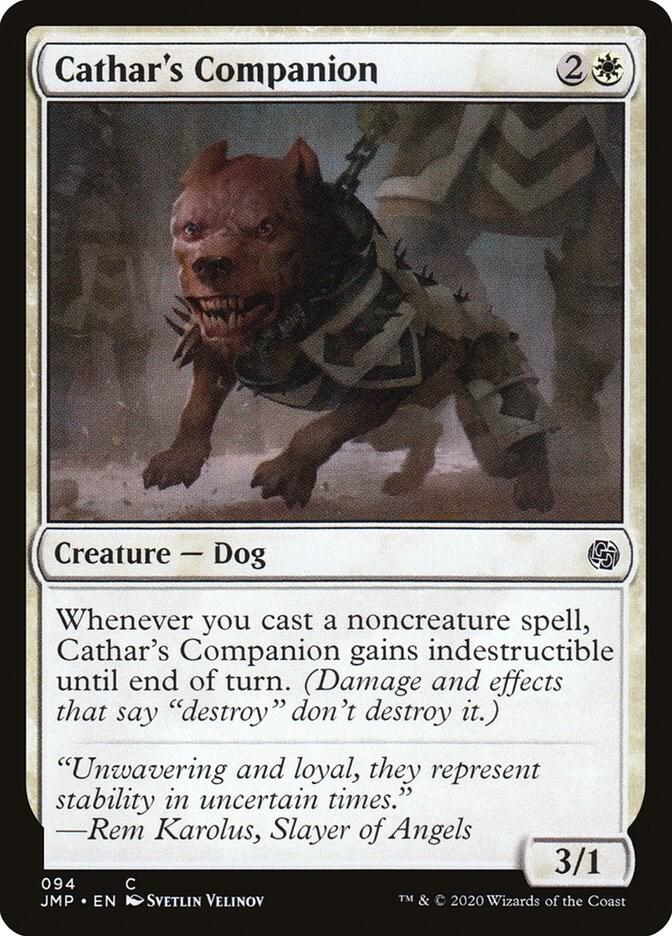 Cathar's Companion 94 card from Jumpstart