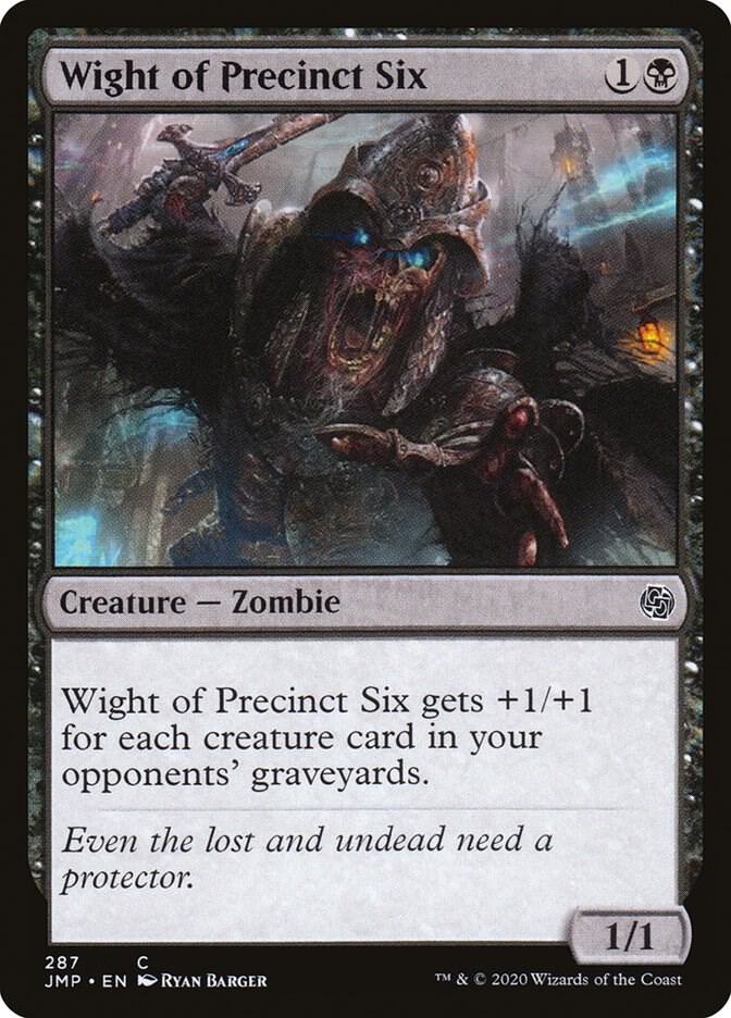 Wight of Precinct Six 287 card from Jumpstart