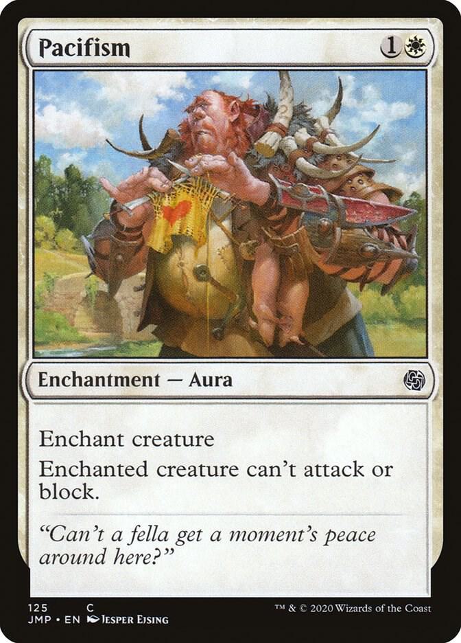 Pacifism 125 card from Jumpstart