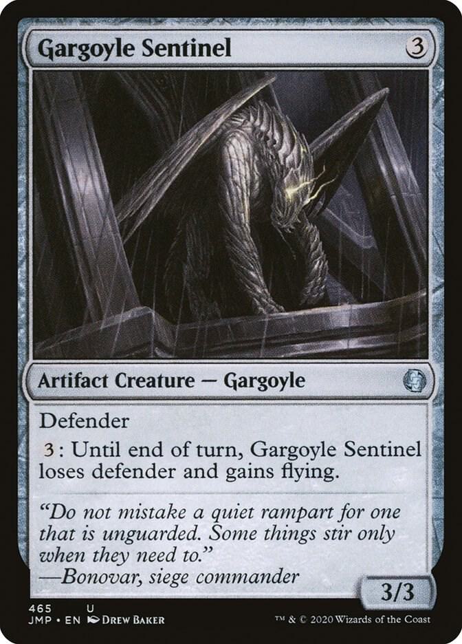 Gargoyle Sentinel 465 card from Jumpstart