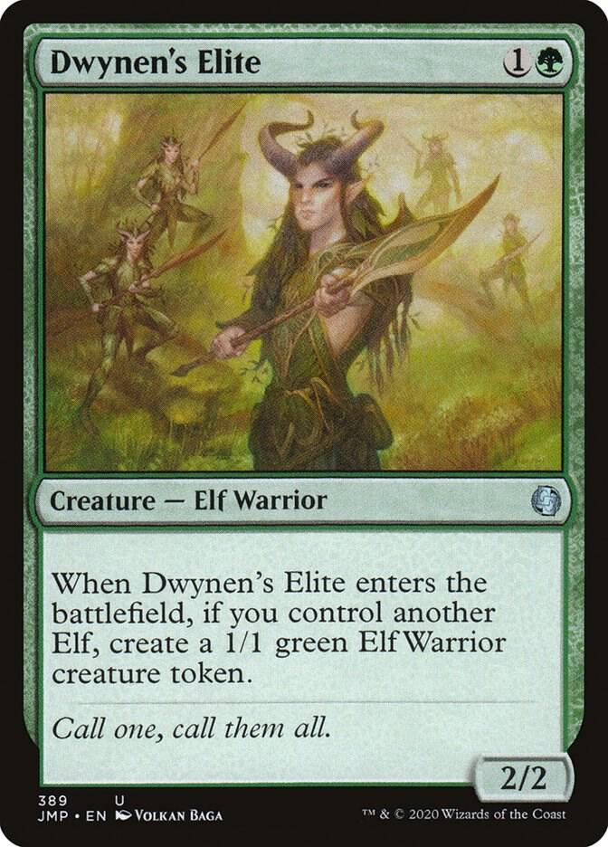 Dwynen's Elite 389 card from Jumpstart