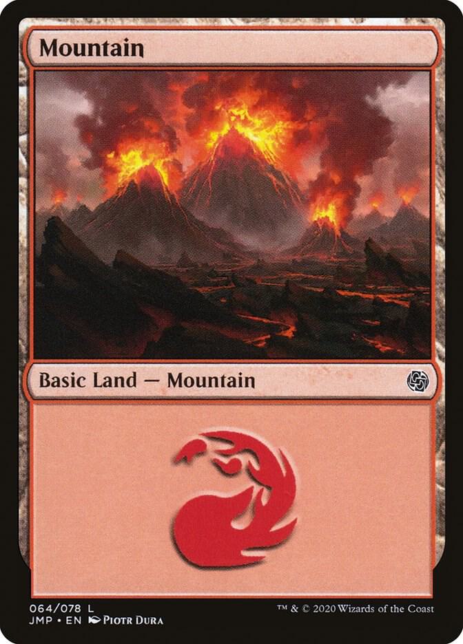 Mountain 64 card from Jumpstart