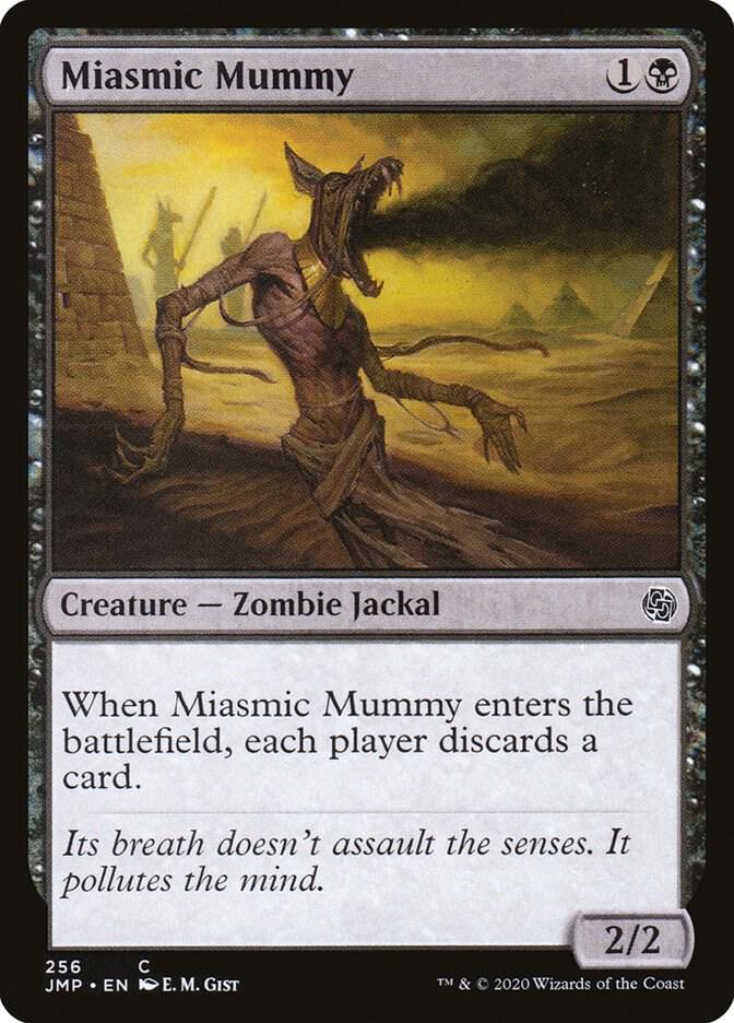 Miasmic Mummy 256 card from Jumpstart