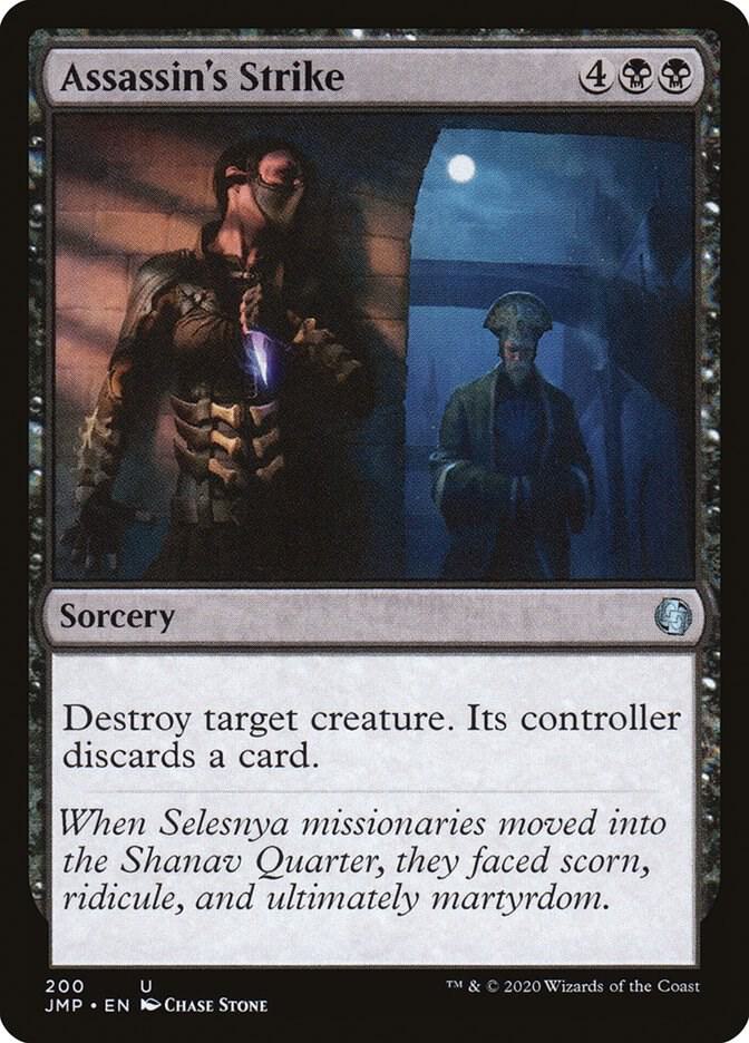 Assassin's Strike 200 card from Jumpstart