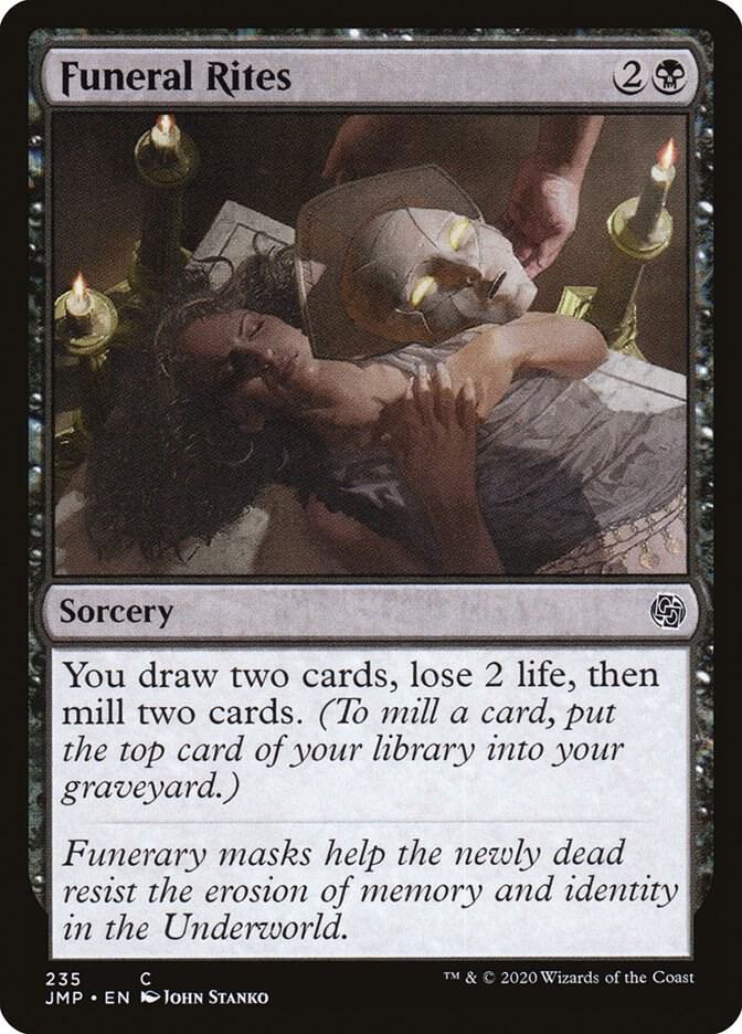 Funeral Rites 235 card from Jumpstart