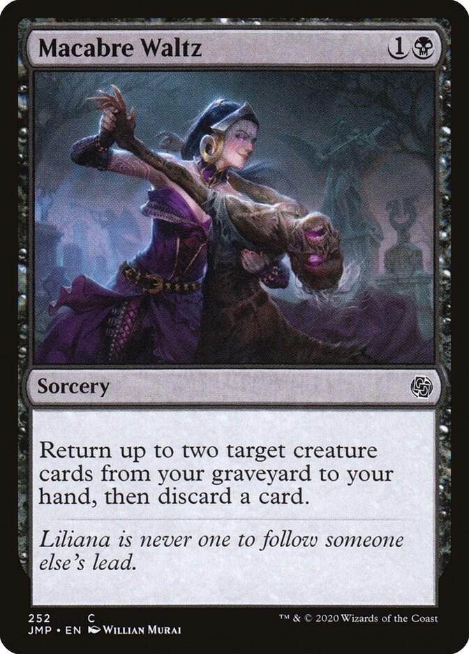 Macabre Waltz 252 card from Jumpstart
