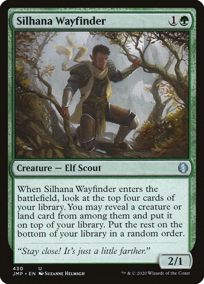 Silhana Wayfinder 430 card from Jumpstart