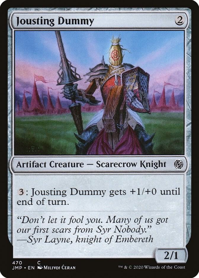 Jousting Dummy 470 card from Jumpstart