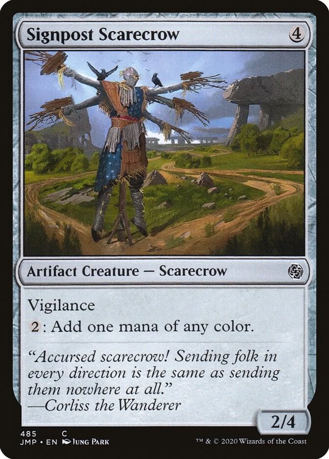 Signpost Scarecrow 485 card from Jumpstart