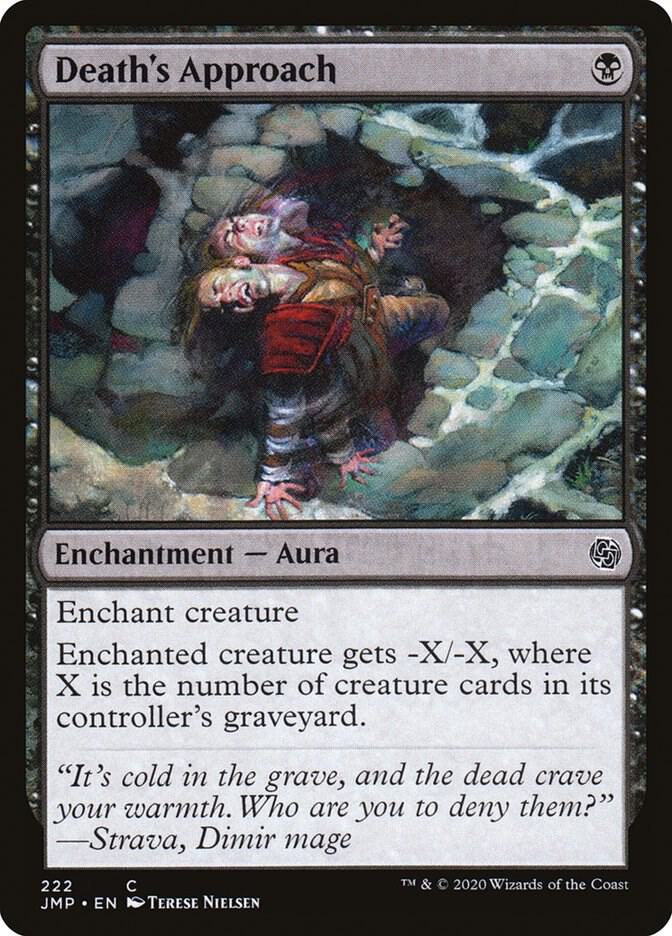 Death's Approach 222 card from Jumpstart