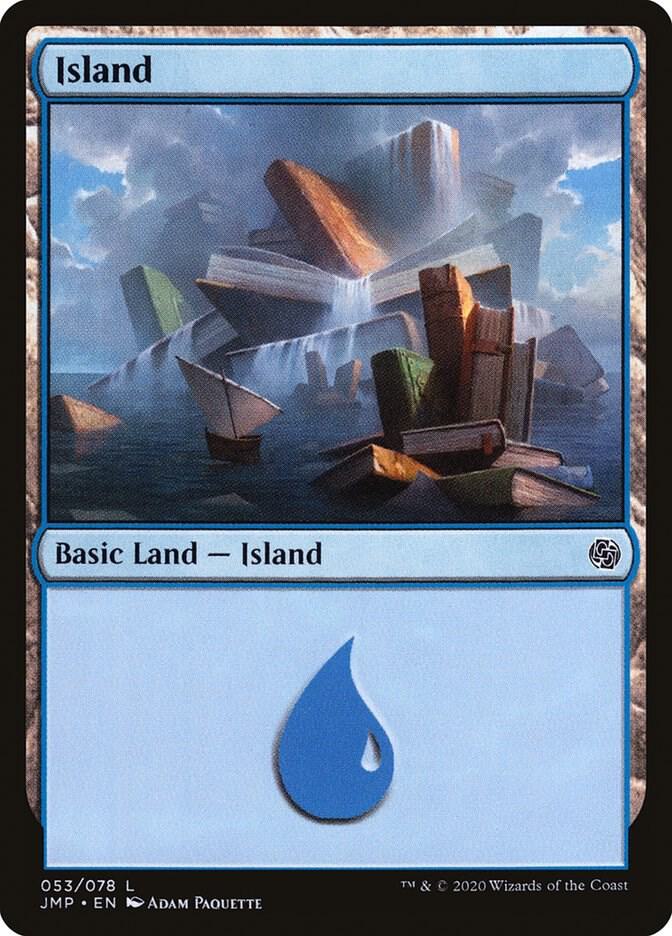 Island 53 card from Jumpstart