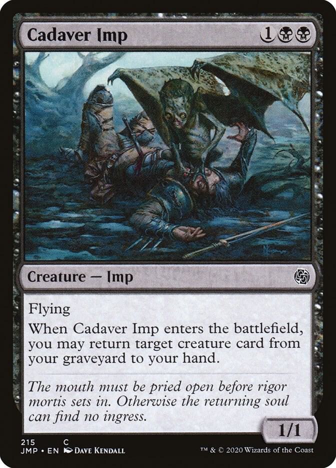 Cadaver Imp 215 card from Jumpstart