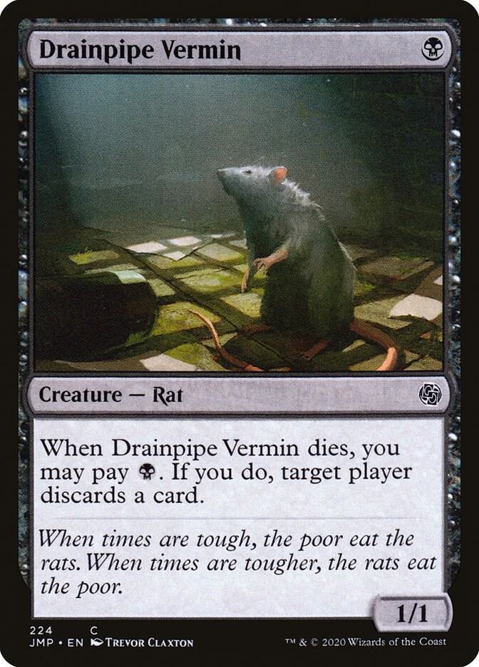 Drainpipe Vermin 224 card from Jumpstart