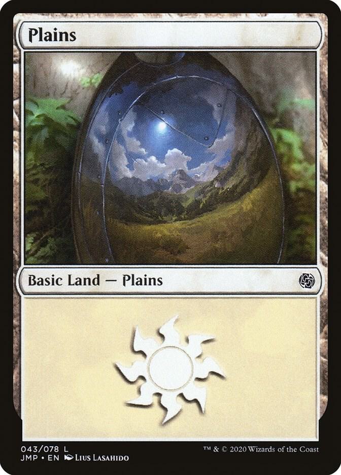 Plains 43 card from Jumpstart