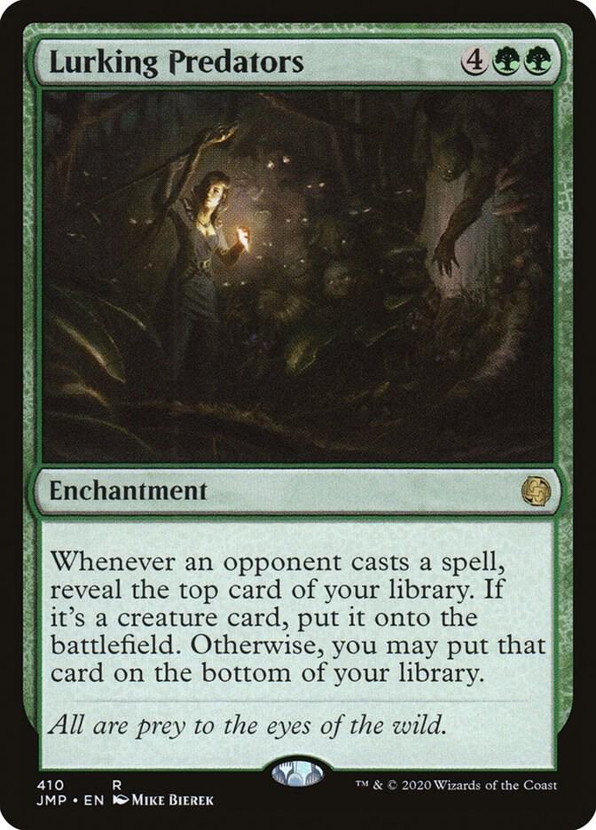 Lurking Predators 410 card from Jumpstart