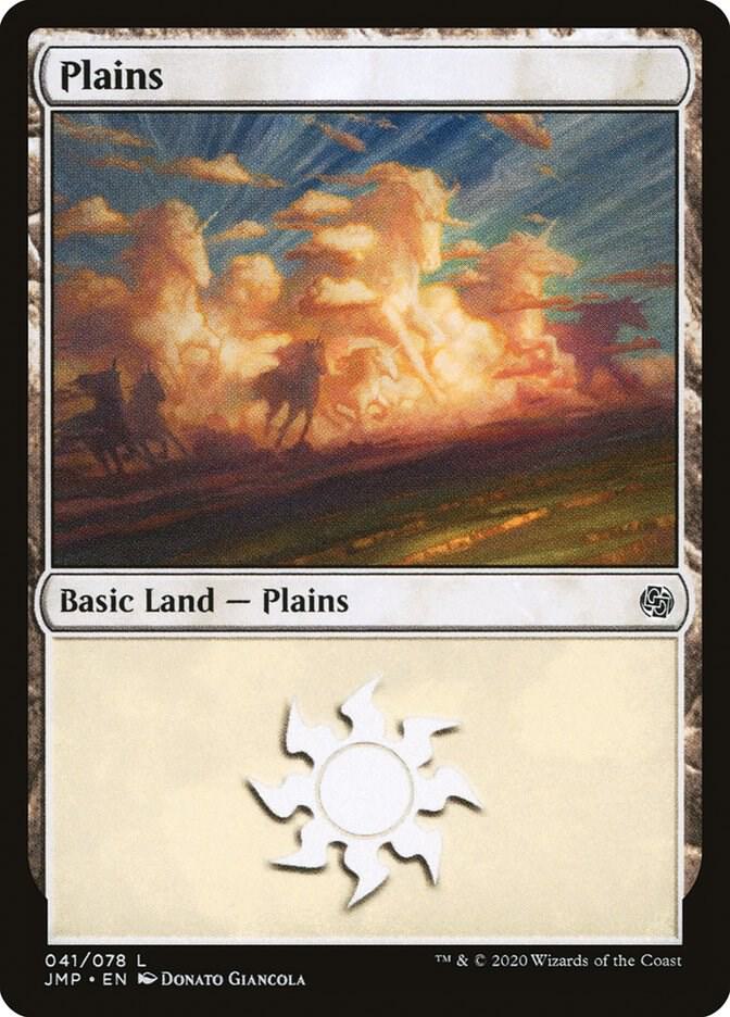 Plains 41 card from Jumpstart