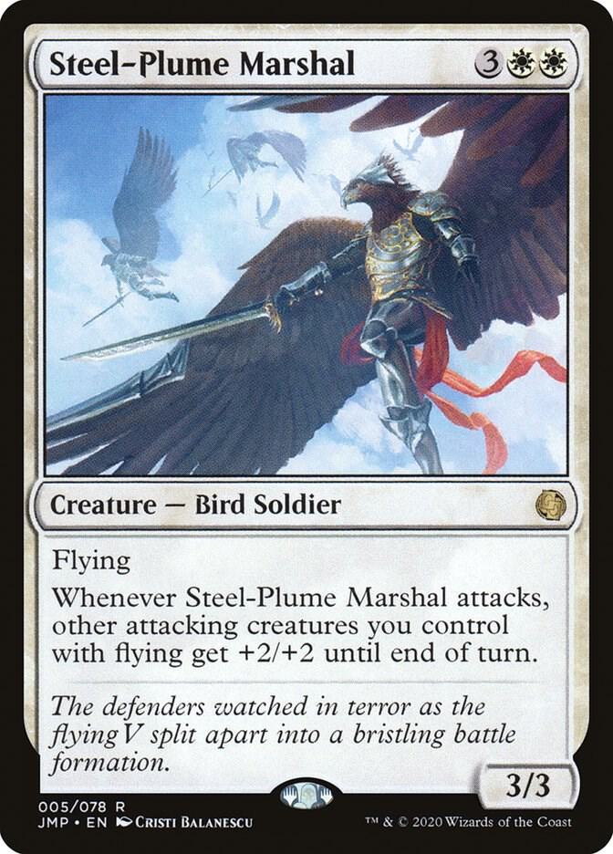 Steel-Plume Marshal 5 card from Jumpstart