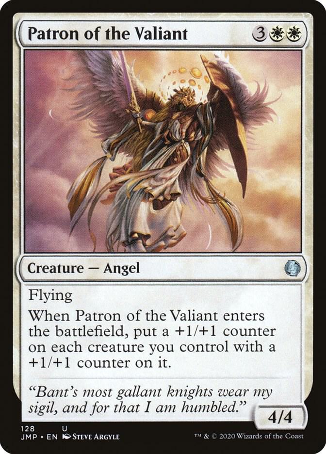 Patron of the Valiant 128 card from Jumpstart