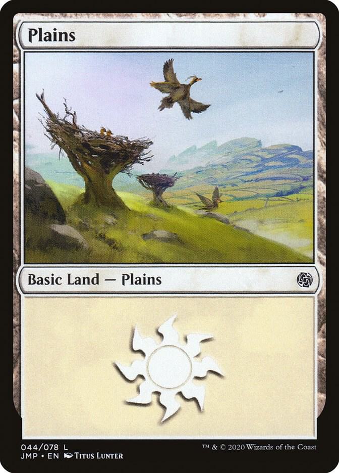 Plains 44 card from Jumpstart