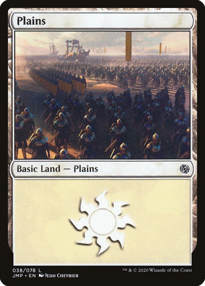 Plains 38 card from Jumpstart