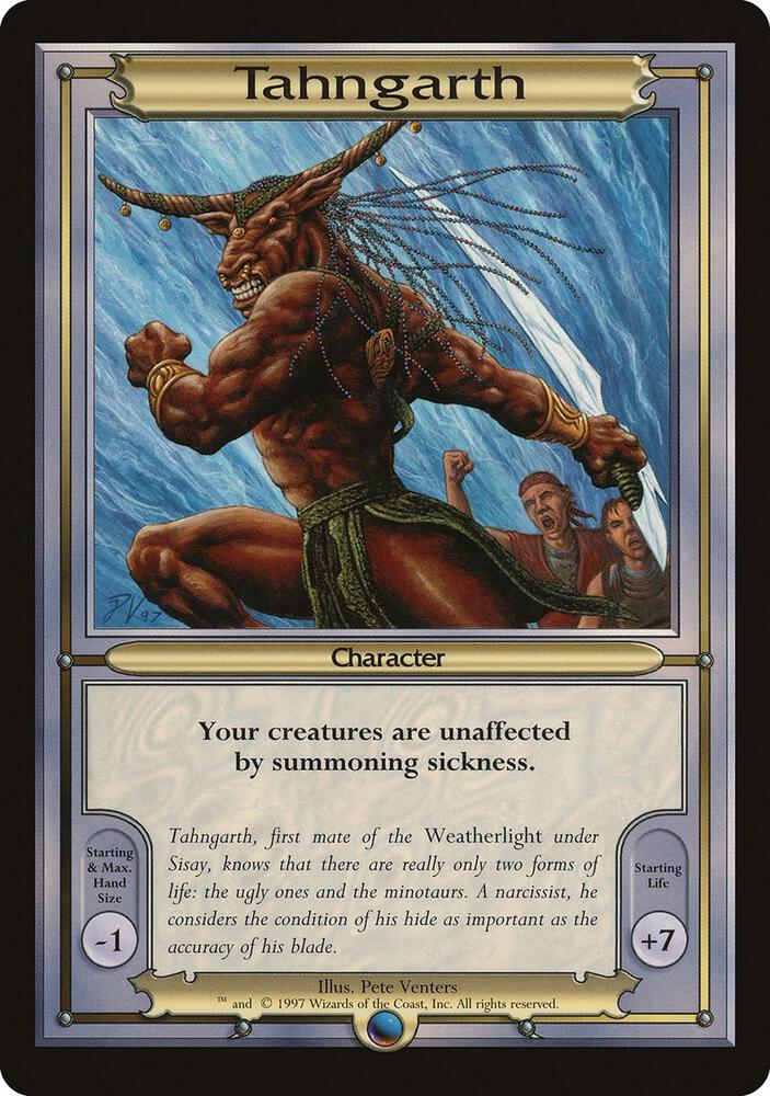 Tahngarth (Oversize) card from Vanguard