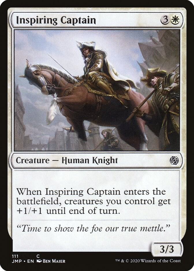 Inspiring Captain 111 card from Jumpstart