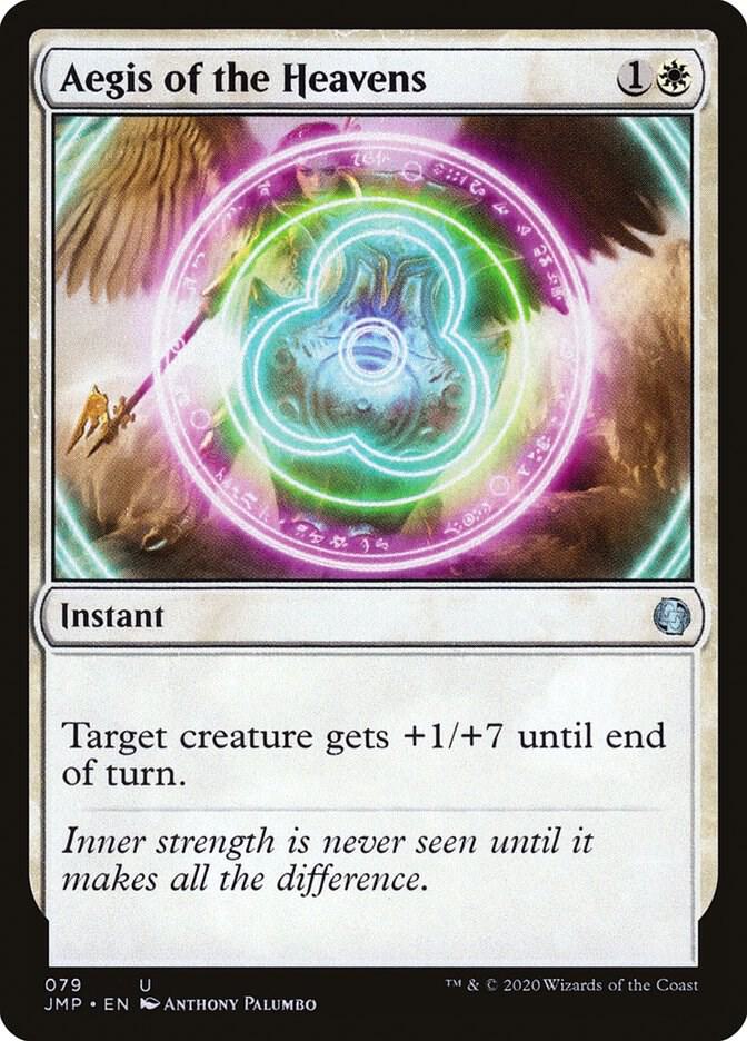 Aegis of the Heavens 79 card from Jumpstart