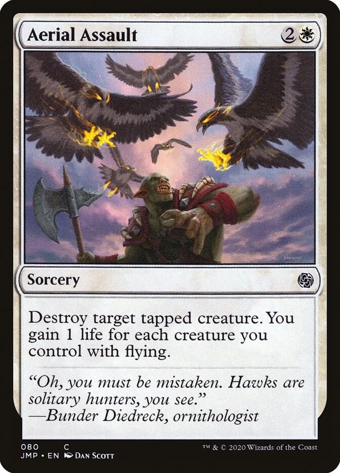 Aerial Assault 80 card from Jumpstart